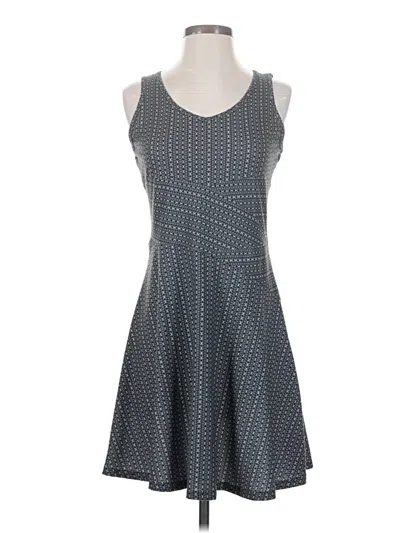 Pre-owned Prana Casual Dress In Gray