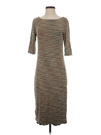 Pre-owned Prana Casual Dress In Gray