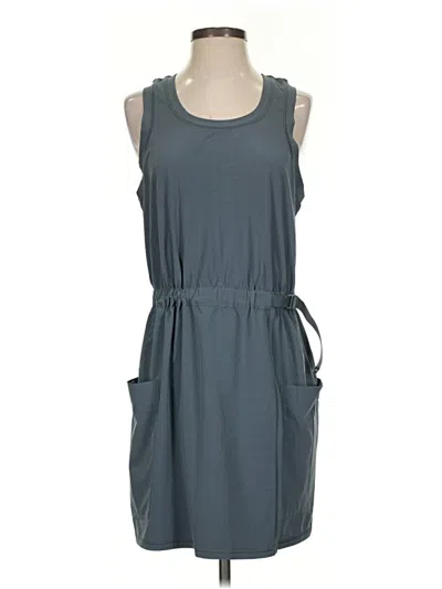 Pre-owned Prana Casual Dress In Gray