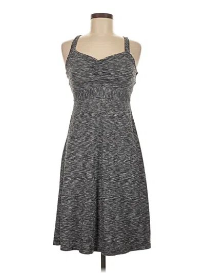 Pre-owned Prana Casual Dress In Gray