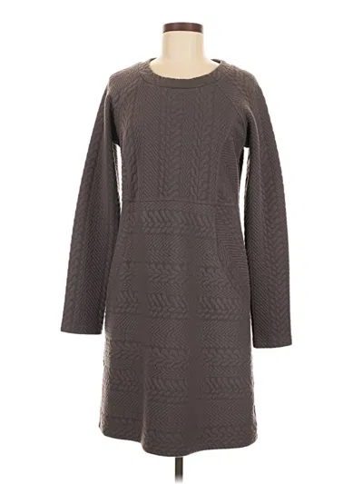 Pre-owned Prana Casual Dress In Gray