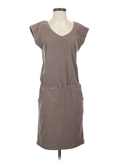 Pre-owned Prana Casual Dress In Gray