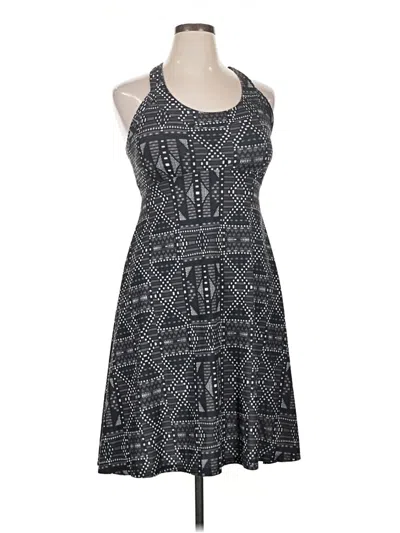 Pre-owned Prana Casual Dress In Gray