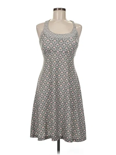 Pre-owned Prana Casual Dress In Gray