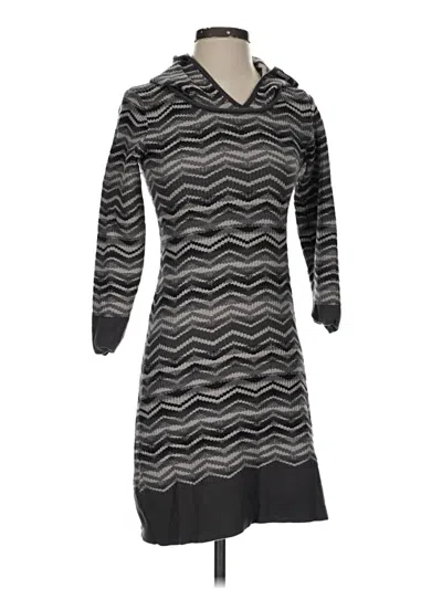 Pre-owned Prana Casual Dress In Gray