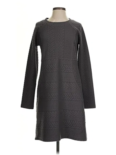 Pre-owned Prana Casual Dress In Gray