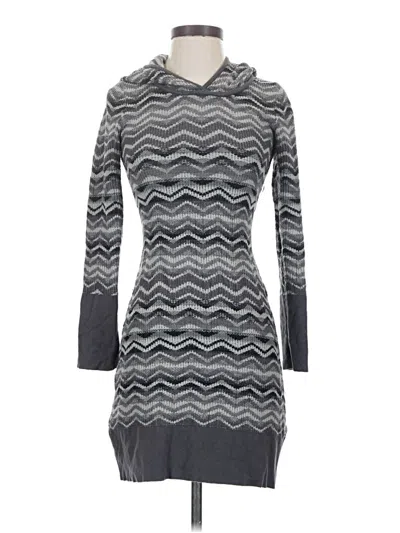 Pre-owned Prana Casual Dress In Gray