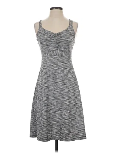 Pre-owned Prana Casual Dress In Gray