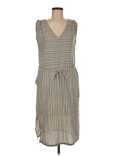 Pre-owned Prana Casual Dress In Gray