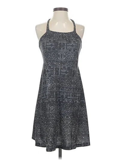 Pre-owned Prana Casual Dress In Gray