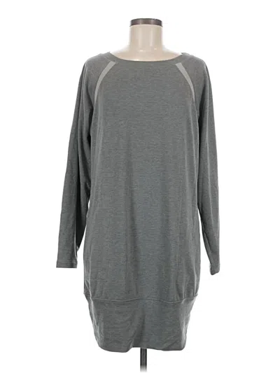 Pre-owned Prana Casual Dress In Gray