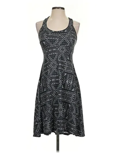 Pre-owned Prana Casual Dress In Gray
