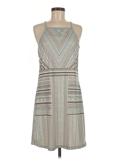 Pre-owned Prana Casual Dress In Gray