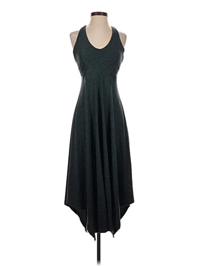 Pre-owned Prana Casual Dress In Gray