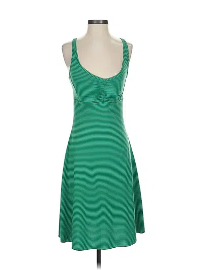 Pre-owned Prana Casual Dress In Green