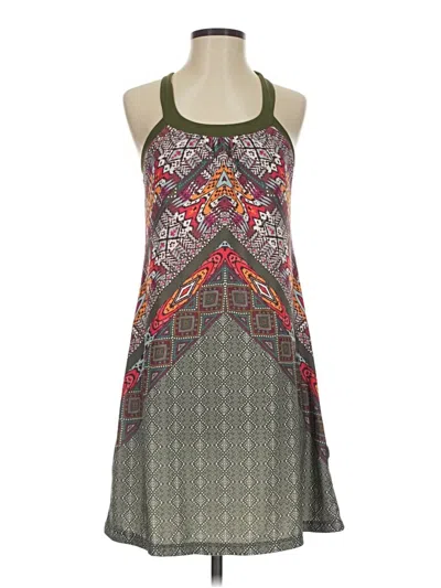 Pre-owned Prana Casual Dress In Green