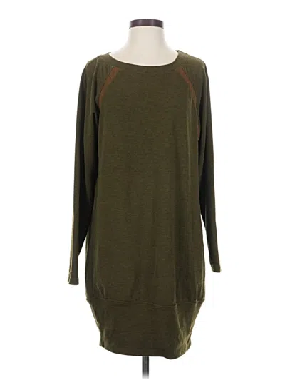 Pre-owned Prana Casual Dress In Green