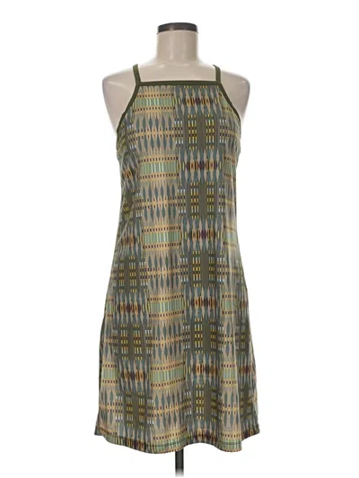 Pre-owned Prana Casual Dress In Green