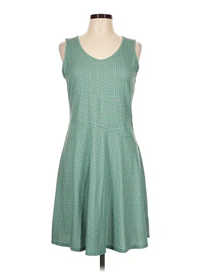 Pre-owned Prana Casual Dress In Green