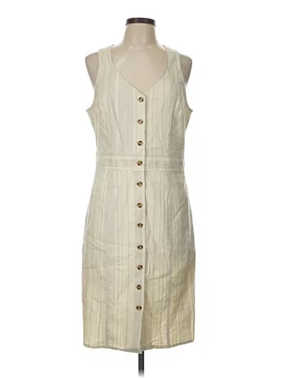 Pre-owned Prana Casual Dress In Ivory