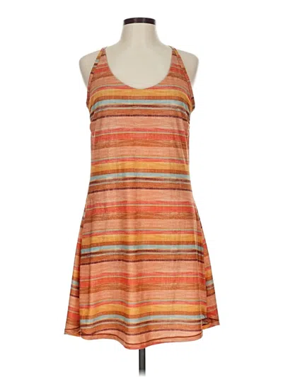 Pre-owned Prana Casual Dress In Orange