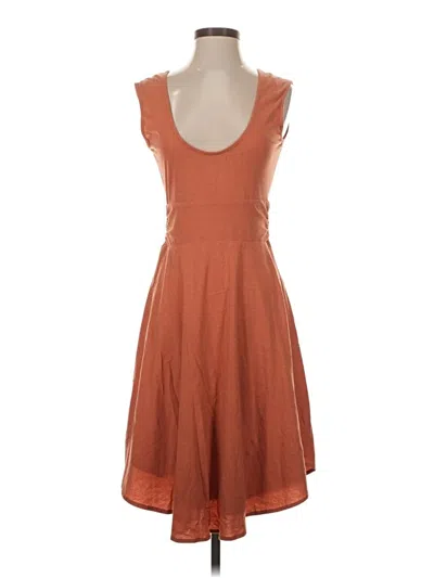 Pre-owned Prana Casual Dress In Orange