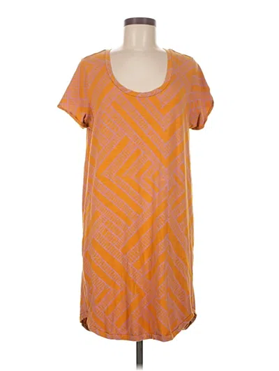Pre-owned Prana Casual Dress In Orange