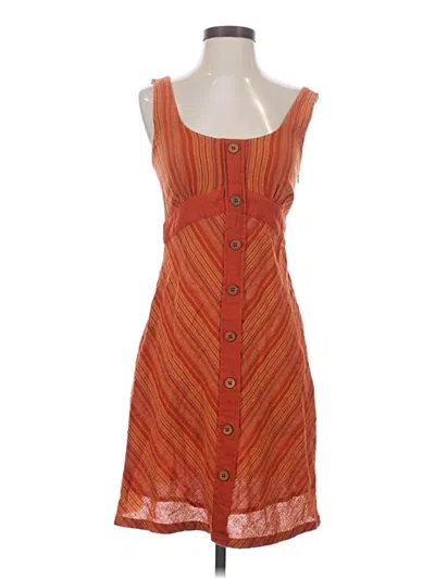 Pre-owned Prana Casual Dress In Orange