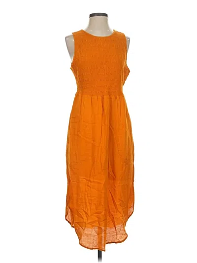 Pre-owned Prana Casual Dress In Orange