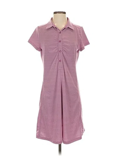 Pre-owned Prana Casual Dress In Pink