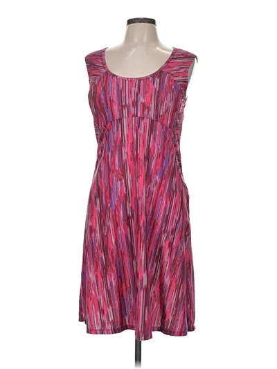 Pre-owned Prana Casual Dress In Pink