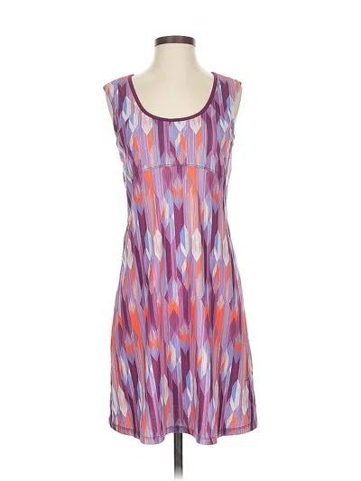Pre-owned Prana Casual Dress In Purple