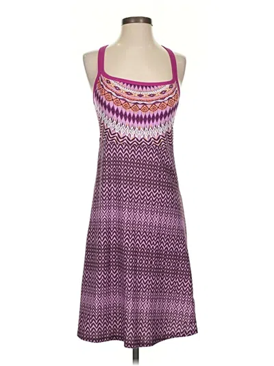 Pre-owned Prana Casual Dress In Purple