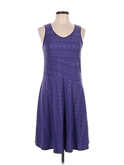 Pre-owned Prana Casual Dress In Purple