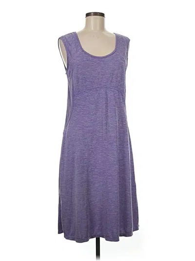 Pre-owned Prana Casual Dress In Purple