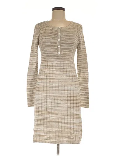 Pre-owned Prana Casual Dress In Tan