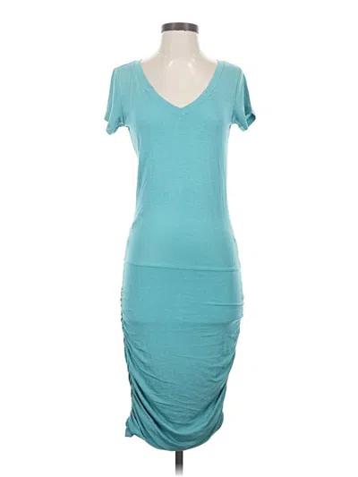 Pre-owned Prana Casual Dress In Teal