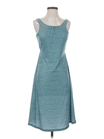 Pre-owned Prana Casual Dress In Teal