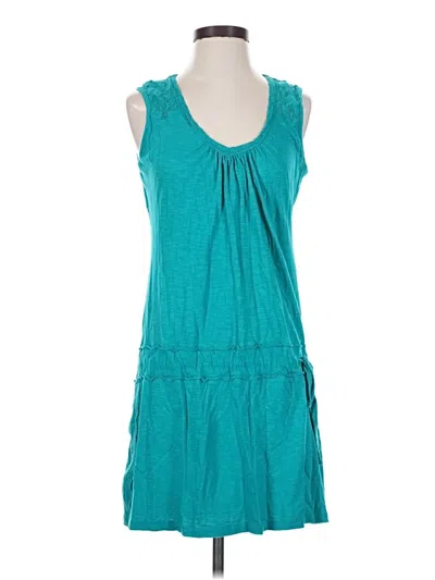 Pre-owned Prana Casual Dress In Teal