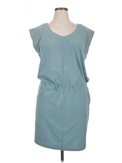 Pre-owned Prana Casual Dress In Teal