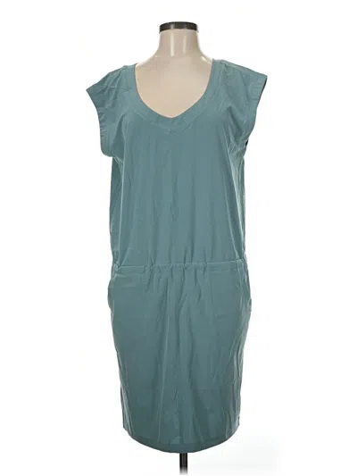 Pre-owned Prana Casual Dress In Teal