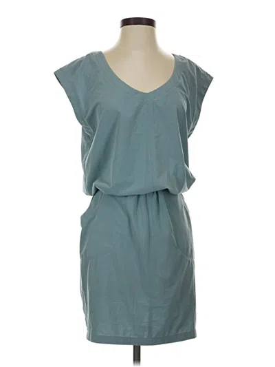 Pre-owned Prana Casual Dress In Teal