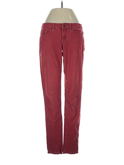 Pre-owned Prana Casual Pants In Burgundy