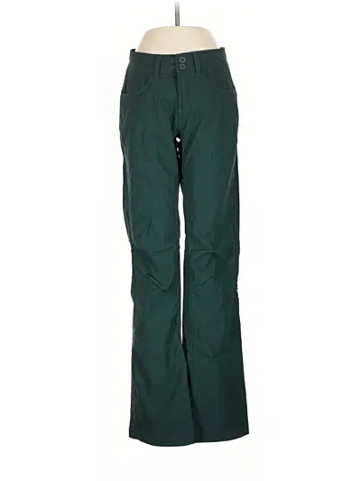 Pre-owned Prana Casual Pants In Green