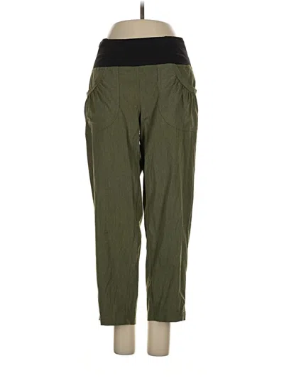 Pre-owned Prana Casual Pants In Green