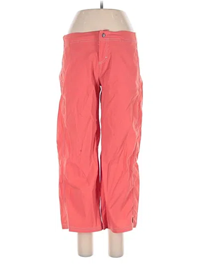 Pre-owned Prana Casual Pants In Pink