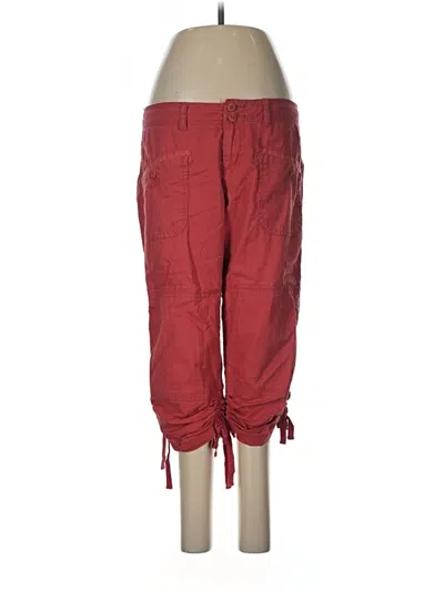 Pre-owned Prana Casual Pants In Red