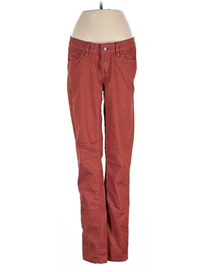 Pre-owned Prana Casual Pants In Red