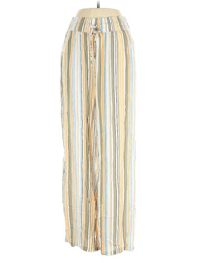 Pre-owned Prana Casual Pants In Yellow