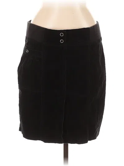 Pre-owned Prana Casual Skirt In Black